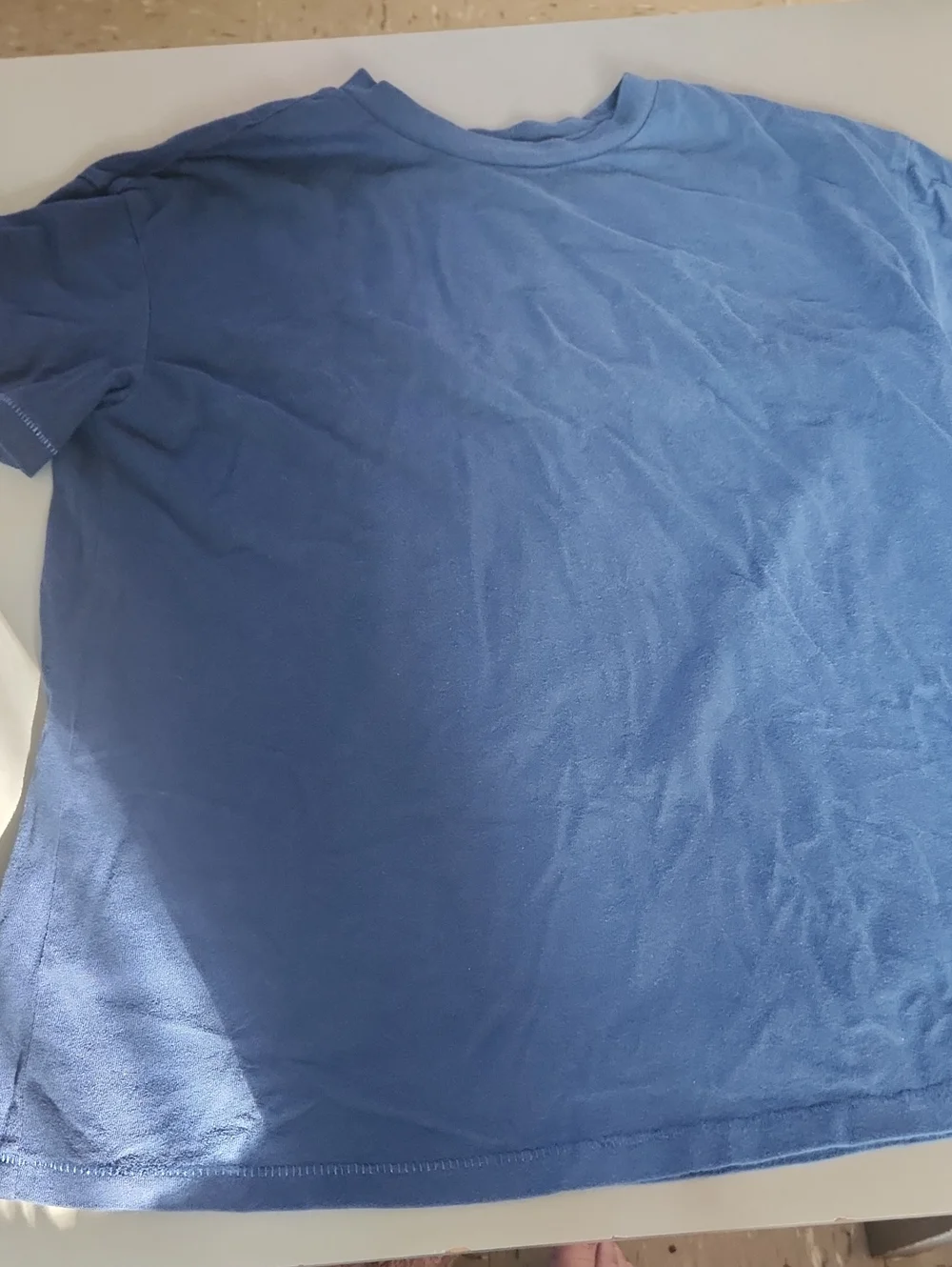 Classic Men's Blue Crew Neck T-Shirt